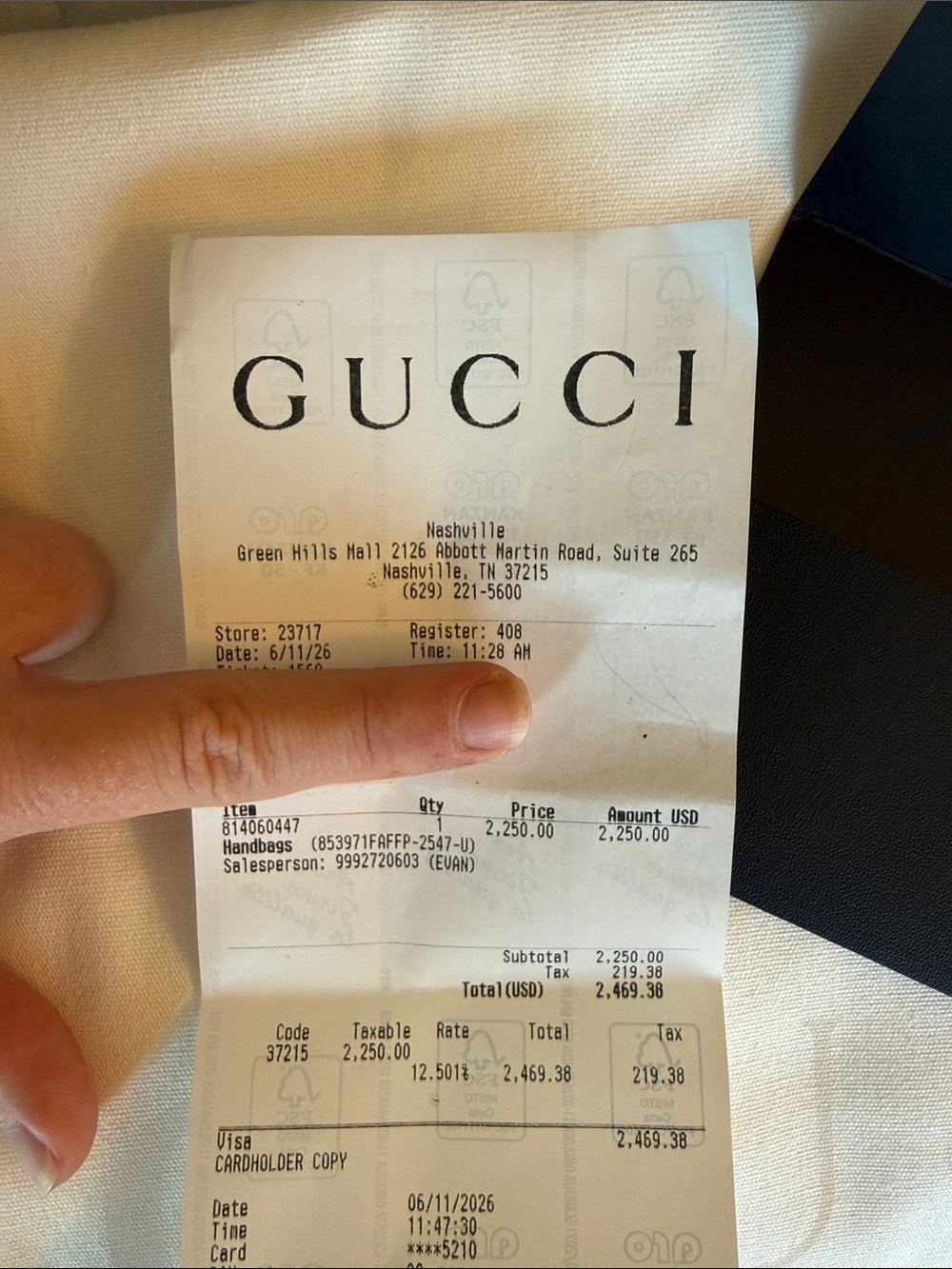 Gucci Giglio large tote bag - Picture 4 of 6